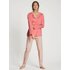 CALIDA Midsummer Dreams Pyjama, langfür Damen, XS, Rosa, Wandelbarer Pyjama fürs ganze Jahr