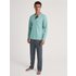 CALIDA Relax Selected 2 Pyjama, langfür Herren, XL, Türkis, Zum Relaxen auserwählt!