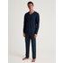 CALIDA Season Special Pyjama, langfür Herren, M, Blau, Hoher Komfort durch 100% Baumwolle