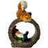 Solar-Powered LED Squirrel & Gnome Garden Statue