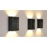 Pair of Solar Powered Up-Down Wall Lights - 3 Colours