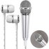 Mini Phone Karaoke Microphone with Earbuds - 4 Colours