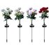 Solar-Powered Flower Garden Lights - 4 Colours!