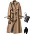 Lapel Double-Breasted Trench Coat - 7 Colours, 6 Sizes