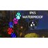 Solar-Powered Dog Paw Wind Chime Outdoor Light - 3 Colours