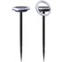 2-Pack of Solar-Powered 12 LED Rotating Garden Lights - 2 Colours