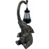 Solar-Powered Elephant With Lamp Garden Statue