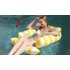 Foldable Inflatable Hammock Pool Float with Net - 2 Styles, 6 Colours