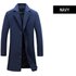 Men’s Lapel Smart Trench Coat - 9 Colours & 6 Sizes