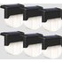 6x Solar Powered Garden Fence Lights