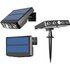Solar Powered Motion Sense Garden Security Light - 3 Colours