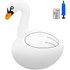 Solar Powered Light-Up Pool Inflatable Swan