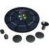 Light-Up LED Solar-Powered Water Spray Fountain
