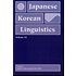 Japanese Korean Linguistic-V20 - Peter (EDT)/ Frellesuig, Bjarke (EDT) Sells