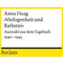 »Verlogenheit und Barbarei« - Buch