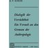 Dialogik der Verrücktheit ein Versuch an den Grenzen der Anthropologie - Buch