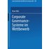 Corporate Governance-Systeme im Wettbewerb - Peter Witt
