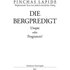 Lapide, P: Bergpredigt - Pinchas Lapide