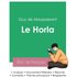 Réussir son Bac de français 2023: Analyse du Horla de Maupassant