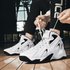 Casual High-Top Thick-Soled Dad Four Seasons Breathable Basketball Youth Outdoor Fashion Sports Running Shoes