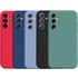 For  Galaxy S23 FE Case Cover  Galaxy S24 S23 FE S22 Funda Coque Soft TPU Liquid Silicone Phone Case  S24