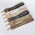 Lady Fashion Shoulder Bag Strap Adjustable Wide Belts for  Replacement Handbag Crossbody O Bag Gold Sier Buckle