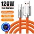 120W 6A Super Fast Charge Type C Liquid Silicone Cable Quick Charge 2M USB Cable Usb C Charger Cable For Huawei Samsung Xiaomi