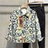 2023 Spring and Autumn Full body Printed Jacket for Men, Korean Edition, High end, Loose, Fashionable, Personalized,