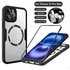 360° Full Phone Case For Iphone 13 11 14 12 Pro Max 16 15 Plus Funda Wireless Charging Shockproof Cover