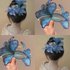 Lad‘ style three-dimensional lily flower high-end back of the head shark clip, atmospheric feeling, hair and