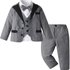 Baby clothes Children’s clothes fake vest suit three-piece children’s clothes baby with coat boy’s suit