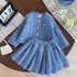 Mother & Kids Skirt Suit Spring And Autumn New Style Fashionable Jacket Skirt Two Piece Suit