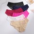 Women’s Intimates Thin Transparent Hollow Middle Waist Large Size Women’s Triangle Panties Breathable Cotton Crotch