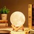 LED Light Rechargeable 3D Print Touch Moon Children Night Table Lamp Home Bedroom Decor Birthday Gifts