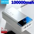 200000mAh Power Bank Portable Fast Charging PowerBank 3 USB PoverBank External Battery Charger For Mobile Phones