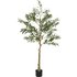 Künstlicher Olivenbaum 150 Cm, Mit 720 Blättern Und 40 Oliven, Im Stabilen Blumentopf