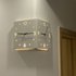 Dual-Sided Wall Clock – Modern Square Design With Silent Sweep Movement For Living Room, Bedroom & Office (Battery Operated Plastic Lens Metal Frame)