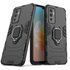 For vivo S15 S15e S12 S10 S10e Pro Hybrid Hard PC+Soft TPU Armor Surper Anti-Drop Case Rotating Ring Stand Holder Cover