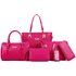 Autumn And Winter Women’s Bag Fashion Trend Version Of The Tide Mother And Child Six Piece Set One Shoulder Handbag Versatile Crossbody Mixed Batch