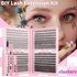Cross border DIY single cluster eyelash book 10D20D30D40D50D60D natural thick D curved segmented false eyelashes