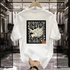 Men’s Clothing High End Short Sleeved T Shirt Retro Summer New Print Loose Casual Youth Tops