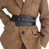 Super wide women’s elastic waist belt with coat skirt belt women’s outer wear belly belt with suit