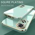 Luxury Plating Phone Case For Honor 50 Pro Soft TPU Shockproof Cover For Huawei Honor 50 Pro 50 SE Square Frame Silicone