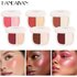 HANDAIYAN 6-Color Blush & Highlight Duo – High-Quality, Creamy Formula, Multi-Functional Makeup Stick