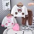 Children’s clothing 2025 Spring Autumn new item 0-4 years old, 2 cartoon hoodies for boys girls with bears and little