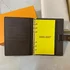 2024 Designer Large DESK AGENDA COVER Holders Memo Planner Men Women Notebook Diary Agendas Protective Case Card