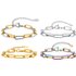 Women’s Jewelry Stainless Steel Bracelet Gold Ladies Personality Fashion Spring Water Jewelry