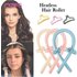 Heatless Curling Rod Headband No Heat Silk Curls Ribbon Hair Rollers Sleeping Soft Headband Lazy Hair Curlers Hair Styling Tools