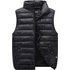 Men’s Clothing Vest Stand Collar Cotton Jacket Vest Jacket Down Cotton Vest Waistcoat