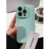 Ins light green liquid silicone 15 Promax phone case simple iPhone 14/13 skin feel matte soft